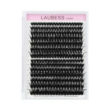 LAUBESS 60D/80D Lash Clusters - Stunning D Curl Eyelash Extensions