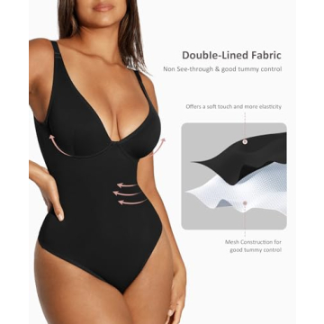 FeelinGirl Shapewear Bodysuit for Perfect Tummy Control
