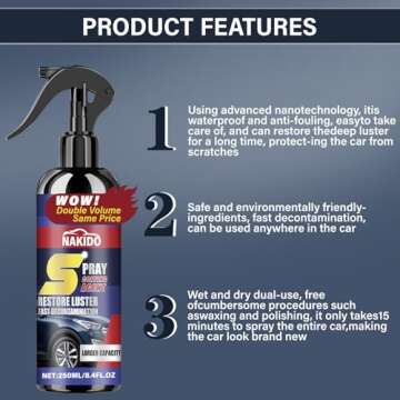 Revive Your Car with Rayhong 3-in-1 Nano Spray