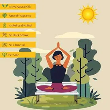 Satya Nag Champa Incense Sticks 5 Pack Variety Hand-Rolled Agarbatti All Natural Incense (Romance)