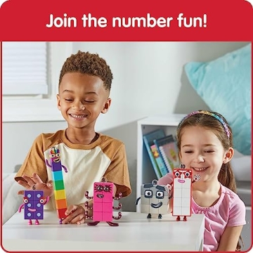 Numberblocks Friends Six to Ten Educational Math Toy Figures