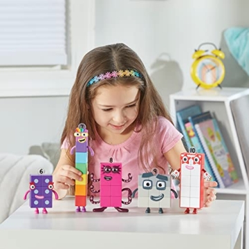 Numberblocks Friends Six to Ten Educational Math Toy Figures