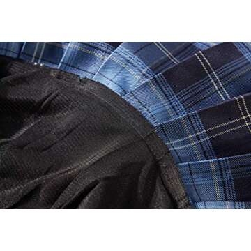 Urban CoCo Womens Uniforms Plaid Pleated Mini Skirt (#2, M)