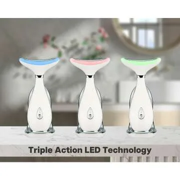 VRAIKO LILY Neck Face Massager for Skin Rejuvenation