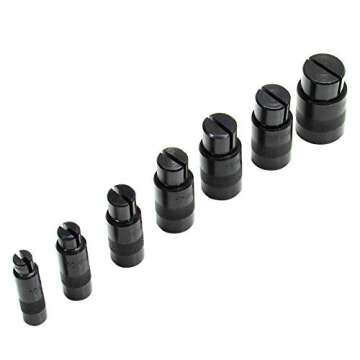 Pit Posse PP1692 Universal Motorcycle Wheel Bearing Remover Puller Separator Extractor Tool - Fits Most Motorcycles - 25mm, 20mm, 19mm, 17mm, 15mm, 12mm and 10mm