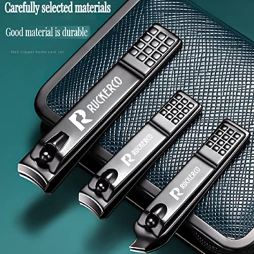 Matte Stainless Steel Nail Clippers Set for Precision Grooming