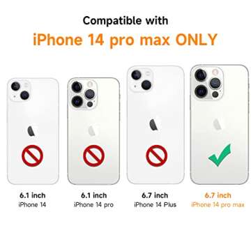 YESPURE for iPhone 14 Pro Max Halloween Case,Black Spider Web Halloween Designed Crystal Clear Soft TPU Anti-Fall Anti-Scratch Shockproof Protective Phone Cover 6.7 inch - Spider Web