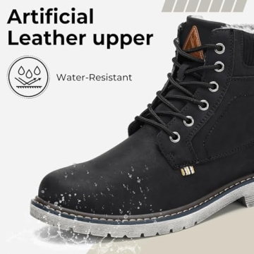 Mishansha Winter Hiking Boots for Men & Women - Warm & Stylish
