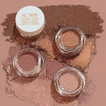FLOWER BEAUTY Chrome Crush Pigments Eye Shadow - Vegan Glam