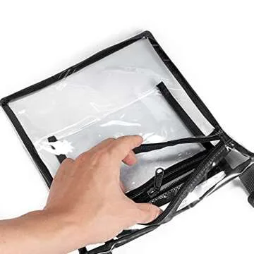 HULISEN Clear Crossbody Purse - Stadium Approved & Stylish