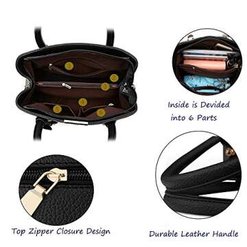 Classy FiveloveTwo Satchel Handbag for Women