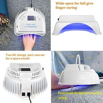 MINI LOP Rechargeable Pro LED Gel Nail Lamp for Nails