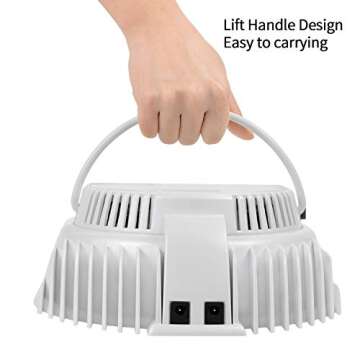 MINI LOP 64W Rechargeable Pro LED Gel Nail UV Light UV LED Nail Lamp Cordless Led Light for Nails(White)