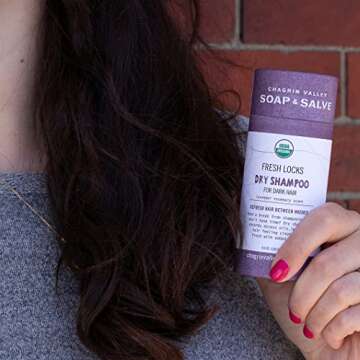 Chagrin Valley Organic Dry Shampoo for Dark Hair