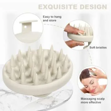 Meartchy Silicone Scalp Massager for Healthy Hair Growth