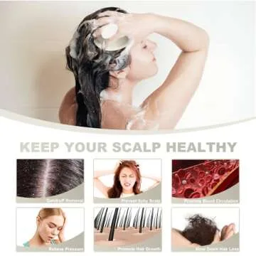 Meartchy Silicone Scalp Massager for Healthy Hair Growth