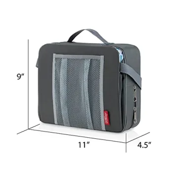 Nuby Easy Go Portable Booster Seat for Toddlers - Gray