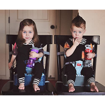 Nuby Easy Go Portable Booster Seat for Toddlers - Gray