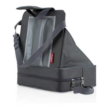 Nuby Easy Go Portable Booster Seat for Toddlers - Gray