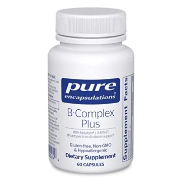 Pure Encapsulations B-Complex Plus - Essential B Vitamins for Energy, Mood & Nervous System Support ...