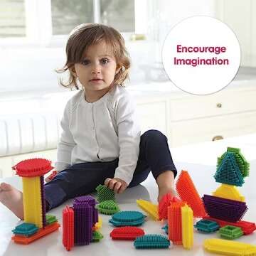 Edushape Young Brix Play Blocks, 36 Pieces - Creative Learning for Kids
