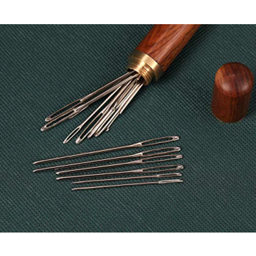YKLbpd Large Eye Blunt Needles Set - 15 Stainless Steel Needles