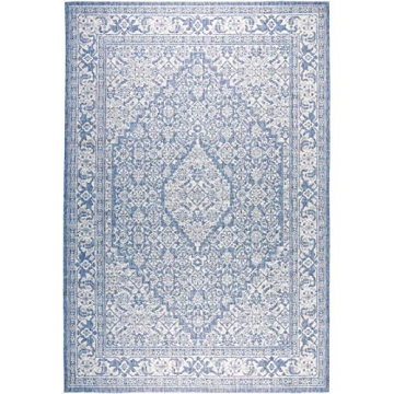 Nicole Miller Indoor/Outdoor Medallion Area Rug - Stylish & Durable