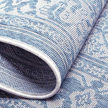 Nicole Miller Indoor/Outdoor Medallion Area Rug - Stylish & Durable