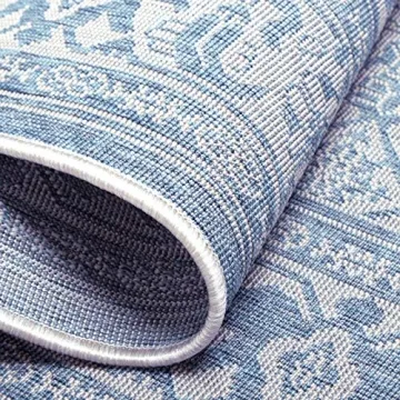 Nicole Miller Indoor/Outdoor Medallion Area Rug - Stylish & Durable