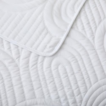 Safonory Lightweight Microfiber Quilt Set for Queen Bed