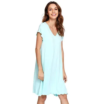 WiWi Women's Soft Nightgown in Stunning Colors
