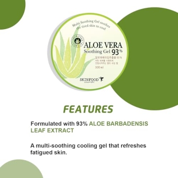 Skinfood Aloe Vera Soothing Gel 93% - 10.14 fl oz