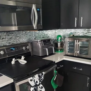 Lovdeco Peel and Stick Glass Mirror Tiles for Decor