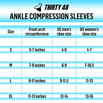 Thirty48 Plantar Fasciitis Support Socks for Pain Relief