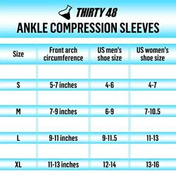 Thirty48 Plantar Fasciitis Support Socks for Pain Relief