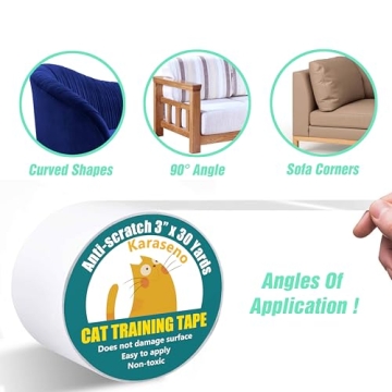 Karaseno Cat Scratch Tape - Protect Your Furniture Today!