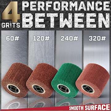 KUIMIT Handheld Metal Burnishing Machine - Powerful Electric Sander