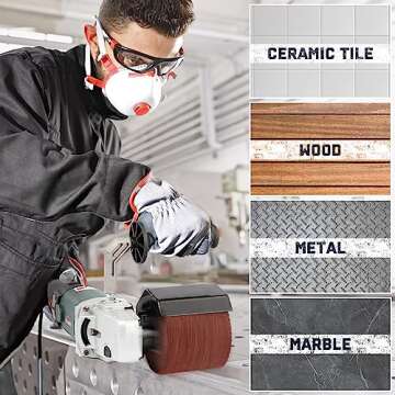 KUIMIT Handheld Metal Burnishing Machine - Powerful Electric Sander