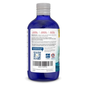 Nordic Naturals Children's DHA Liquid for Omega-3 Support