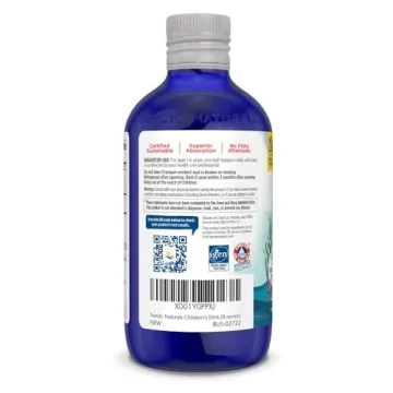 Nordic Naturals Children's DHA Liquid for Omega-3 Support