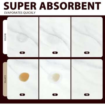 Stylish Super Absorbent Dish Drying Mat for Kitchen