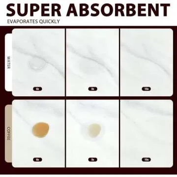 Stylish Super Absorbent Dish Drying Mat for Kitchen