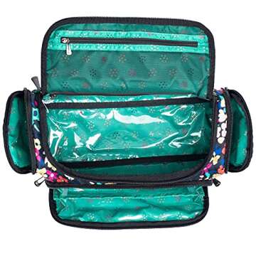 Lug Women's Trolley Cosmetic Case in Aloha Navy, Stylish & Functional