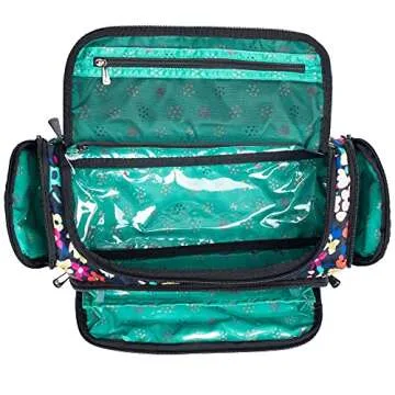 Lug Women's Trolley Cosmetic Case in Aloha Navy, Stylish & Functional