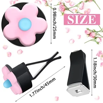 Cute Flower Car Vent Clips - Colorful Air Fresheners