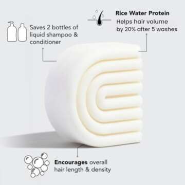 Kitsch Rice Water Conditoner Bar and Rice Water Shampoo Bar with Discount