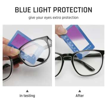 MEIGIX Stylish Anti Fog Safety Glasses for Men Women