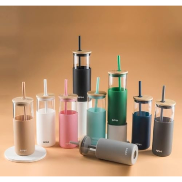 Klickpick Home Glass Tumblers Eco-Friendly and Stylish Drinkware