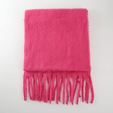 OUNIYA Large Chunky Scarf Oversized Relaxed Winter Wear