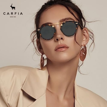 Stylish CARFIA Polarized Sunglasses for Women